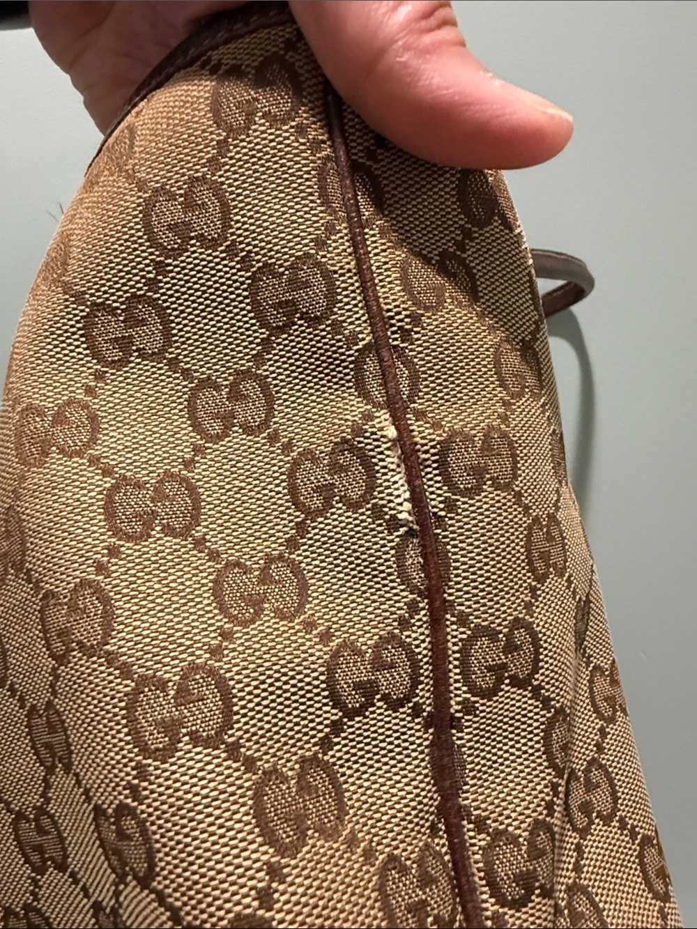 Gucci GG Canvas Vertical Princy Tote - Picture 12 of 16